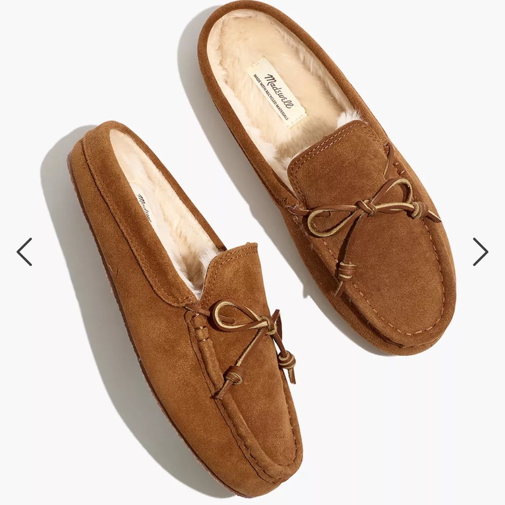 Madewell slippers moccasins size 10